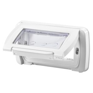 capac cu ramă IP55 4 module