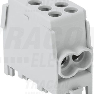 TRACON FLECU-25-16-2, Clema capac derivatie 2 x 25mmp, Al-Cu, Gri