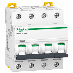 Siguranță automată 4P 50A Schneider A9K24450